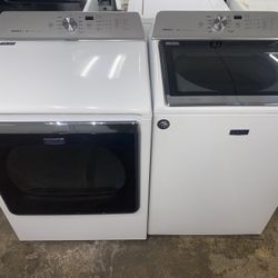 Maytag Set Washer And Gas Dryer Good Condition We Delivery 60 days Warranty 