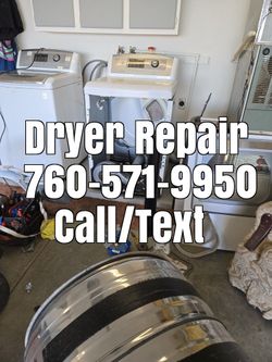 ⚒️ We Repair Dryers ⚒️
-Stove, Microwave, Dishwasher, Washer, Dryer!!!