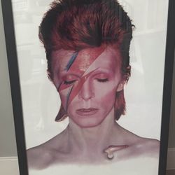 David Bowie Framed Poster 