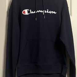 Champion Navy Blue Pullover Hoodie