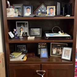 Wood Storage Cabinet