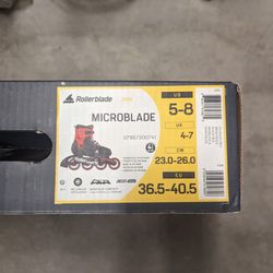 New Rollerblades Inline Skates Adjustable Size