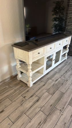 Farm house style TV dresser