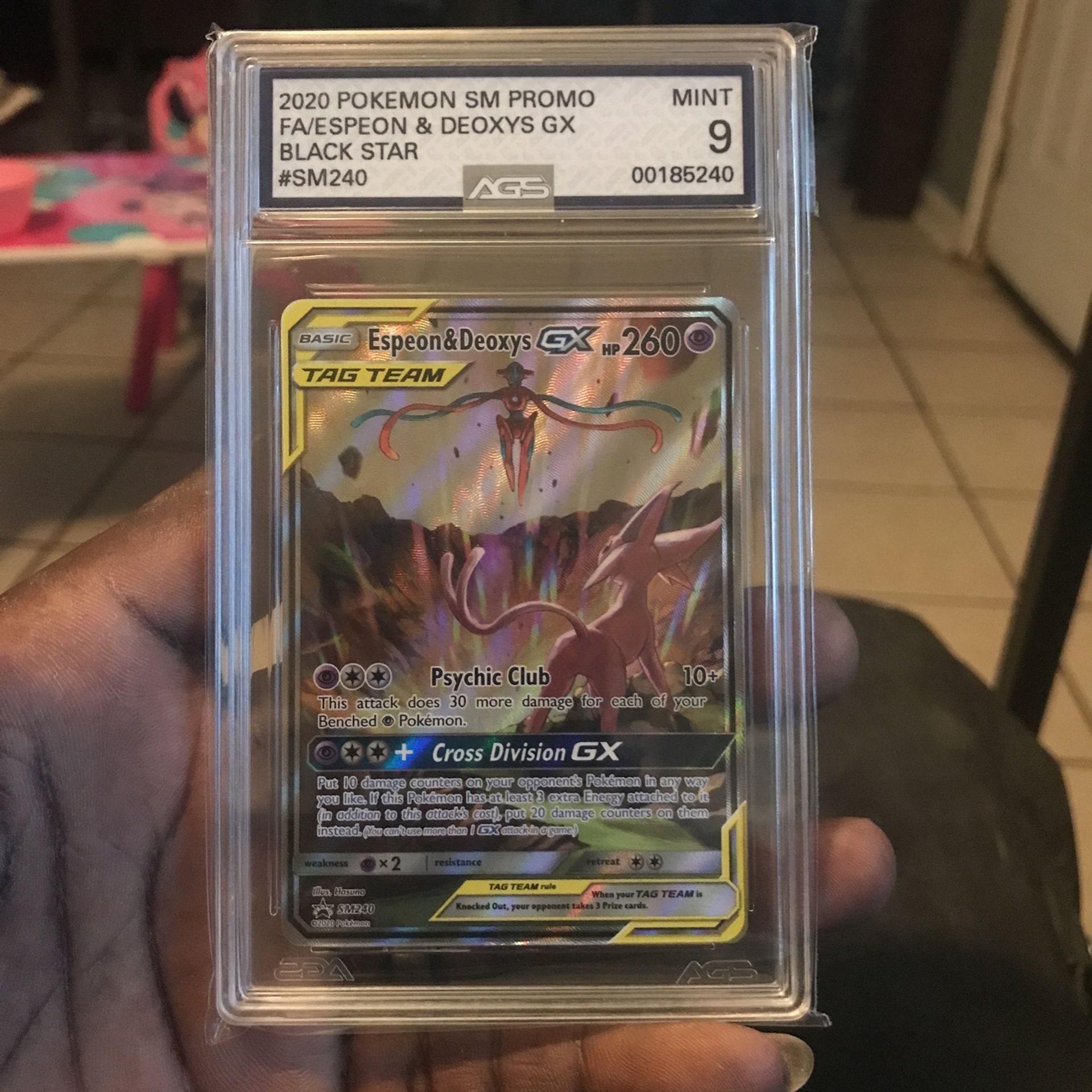 2020 Deoxys Gx Espeon