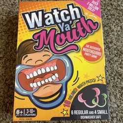 Watch Ya’ Mouth Board Game (unopened) 