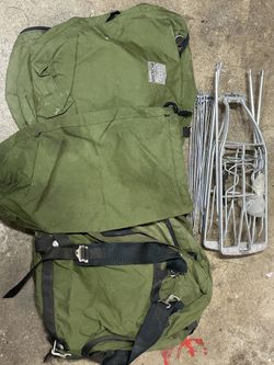  Bicycle Panniers & Racks - 2 Complete Sets