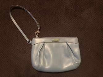 Coach hand purse (small) blue