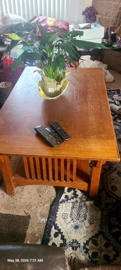 Hardwood Coffee Table From Jeromes