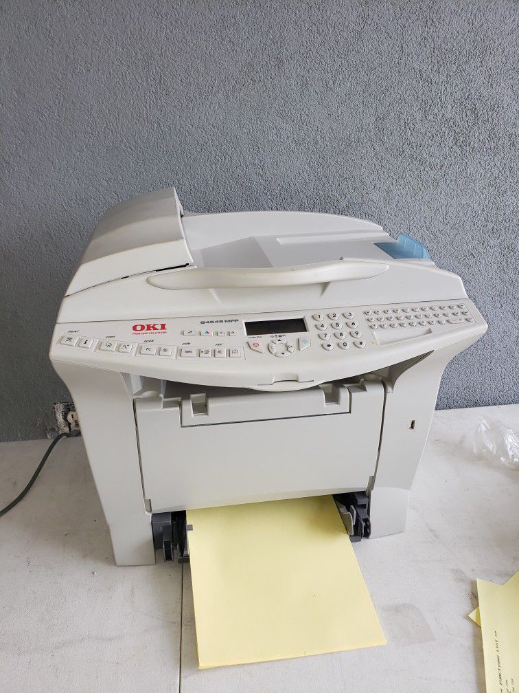 Oki Laser Printer Multifunction Print Fax Copy