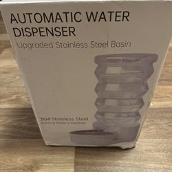 New Automatic Pet Water dispenser With stainless steel