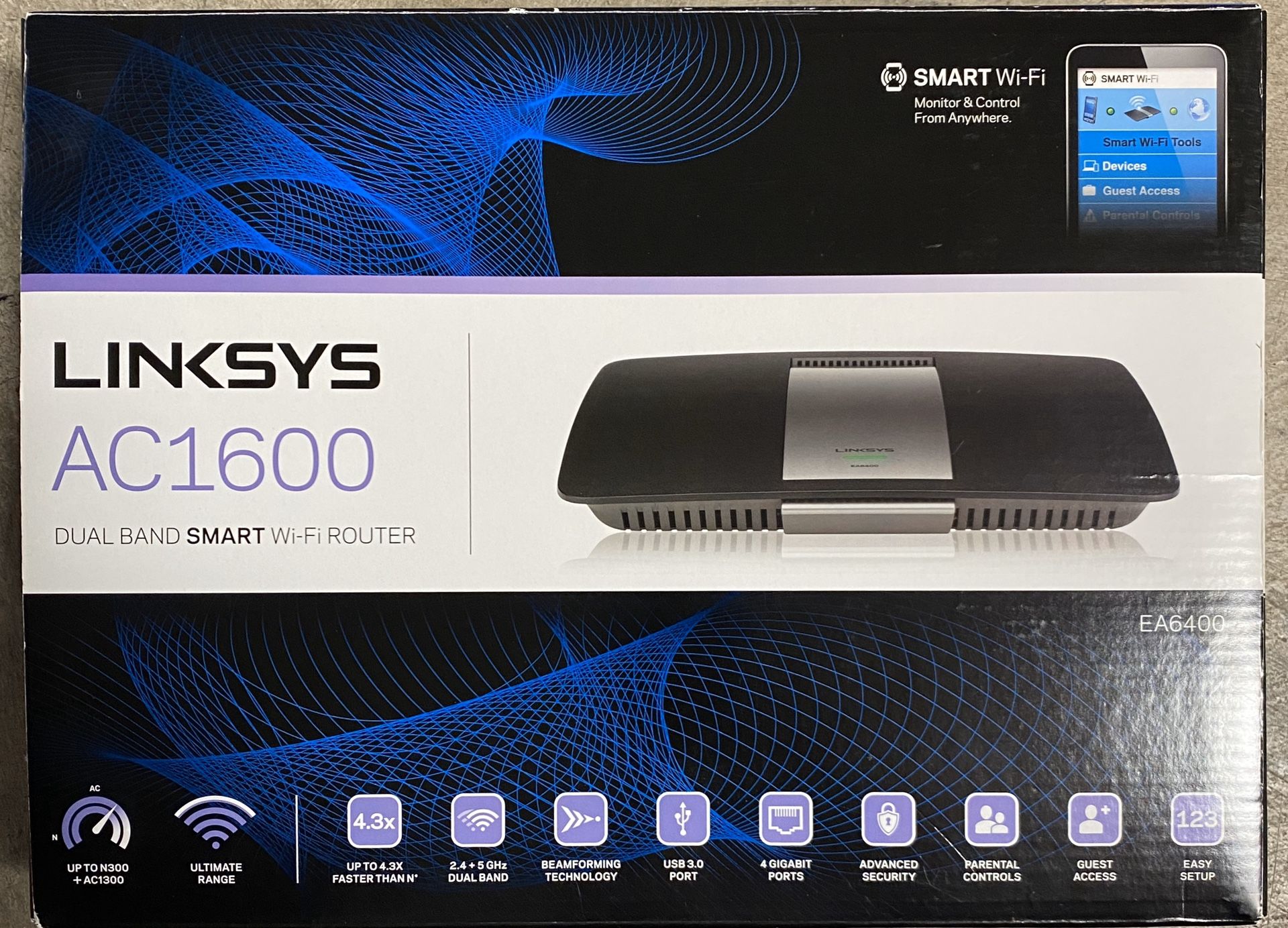 Linksys wi-fi router