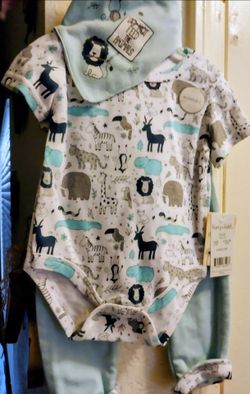 Brand New Baby Boys 6-9 months 4 Piece Set