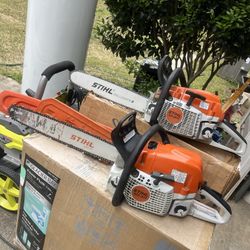 STIHL Gas Chainsaws 2022 Models MS 311 & MS 261C BOTH LIKE BRAND NEW $500 EACH