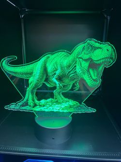 Rex dinosaur 🦖 led lamp