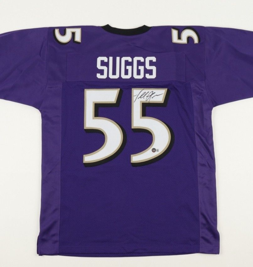 Baltimore Ravens Terrell Suggs Signed Jersey (Beckett Certified)