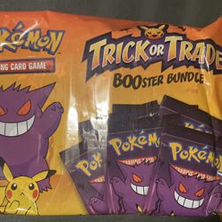 Pokemon Trick Or Treat Booster Bundle Packs 