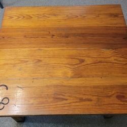 Solid Wood Dining Room Table 
