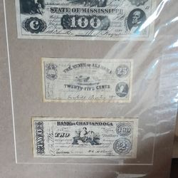 Confederate Bills