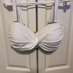 White Bikini Top - 3X