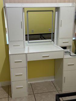 White Vanity