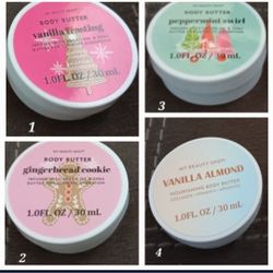 Body Butters claim by number
