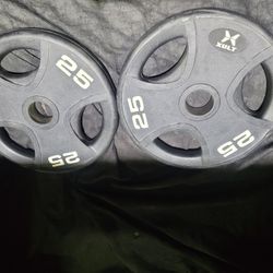 25lbs grip weights