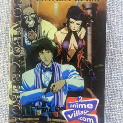 COWBOY BEBOP Pin Back Button 2x3”