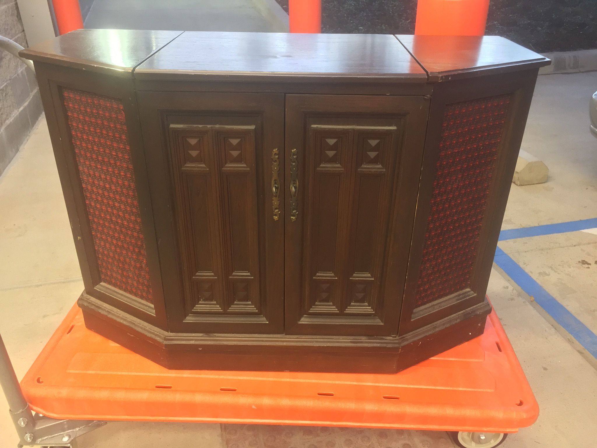 1970’s Montgomery Ward Stereo Cabinet System PENDING PICKUP