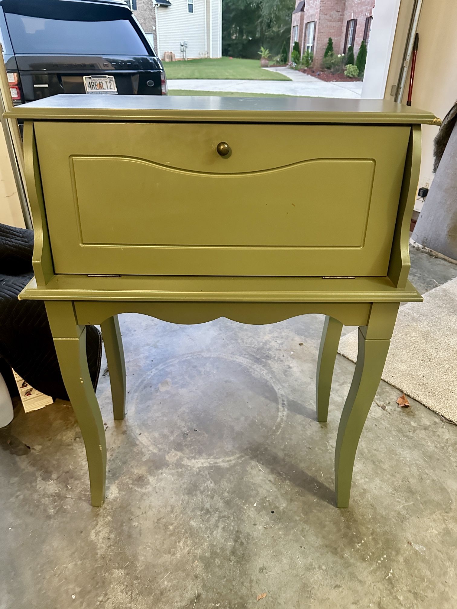 Pier 1 Imports Green Writing Desk