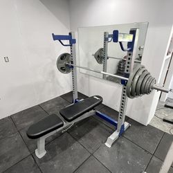 Weight Bench/ Squat Rack