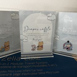 Baby Shower Signs