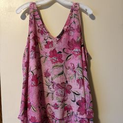 Lane Bryant Floral Top Size 20