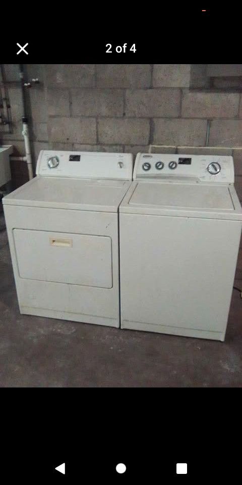 Whirlpool Washer & Dryer