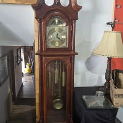 Ornate Beautiful Grandfather Clock