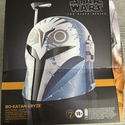 Star Wars The Black Series Bo-Katan Kryze Premium Electronic Helmet box wear brand new 