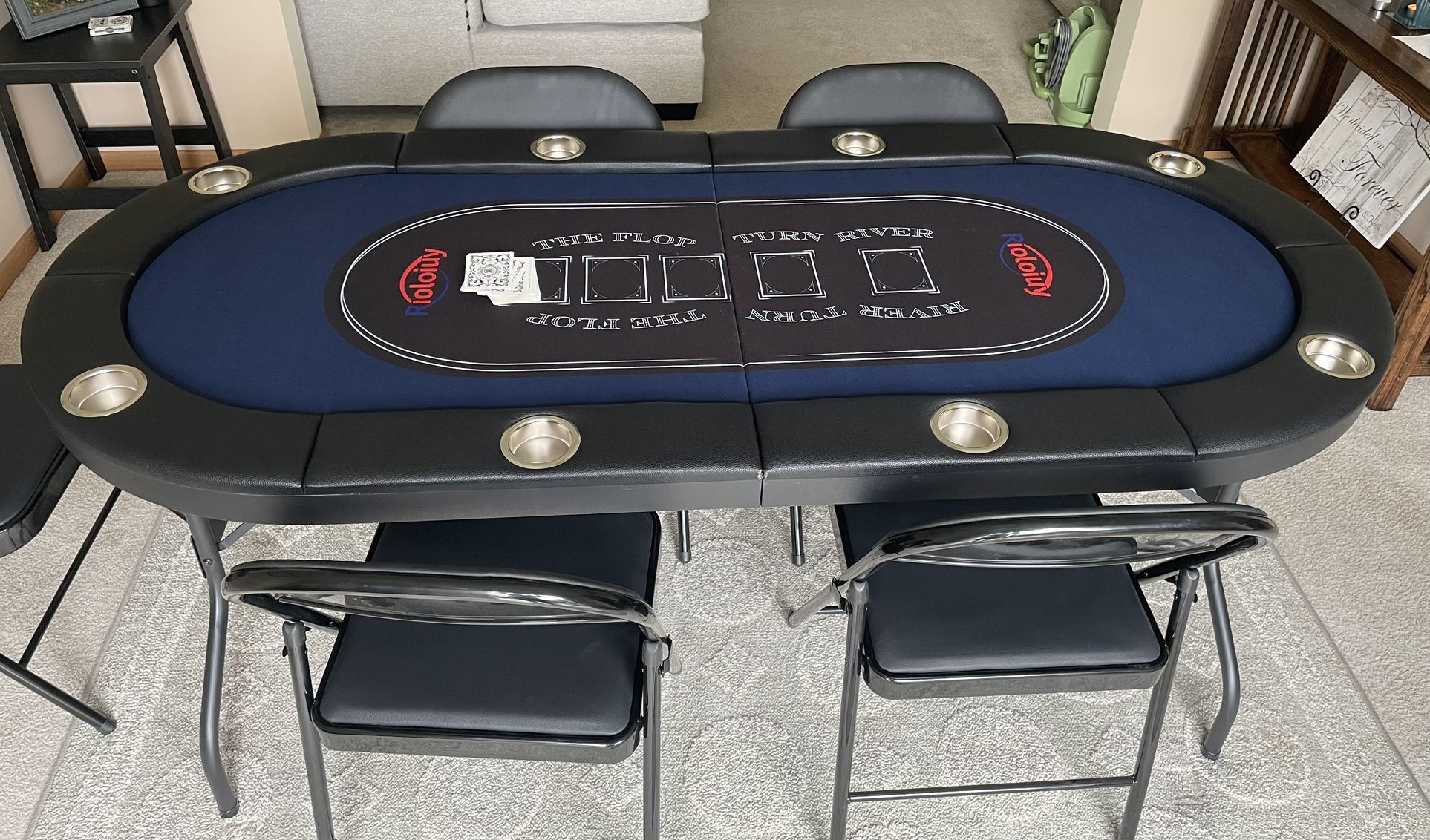 Folding Poker Table