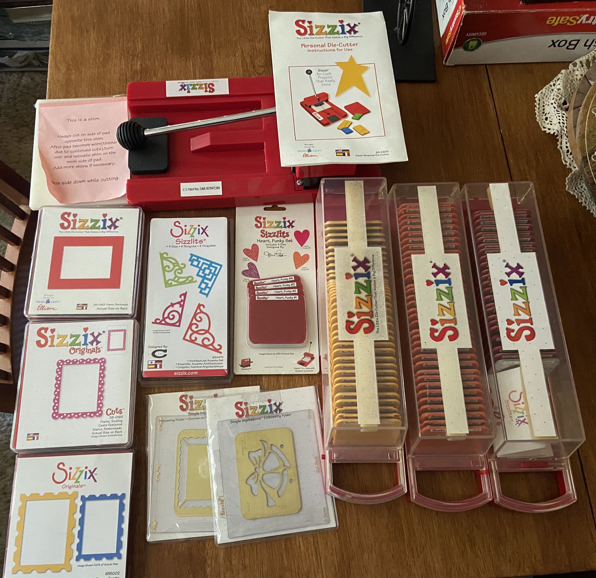 Sizzix Personal Die-Cutter And Accessories 