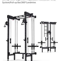 Wall Mount Foldable Power Rack
