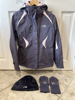 North Face Hyvent Full Zip Faux Fur Lined 3-in-1 Women’s Jacket