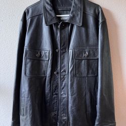 Vintage Jordan 3 Leather Jacket 