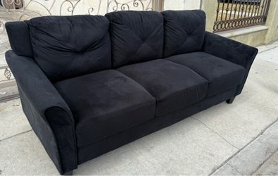 Black couch