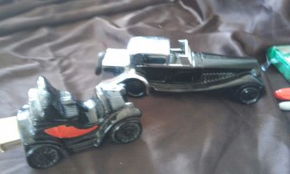 Antique Car Cologne bottles