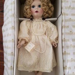 New In Box "Alicia" by The Ashton Drake Gallery Collectible Porcelain Doll