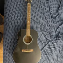 Black Acoustic Guitar