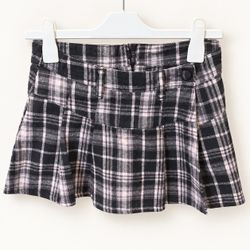 Free People pleated mini Skirt with built in shorts