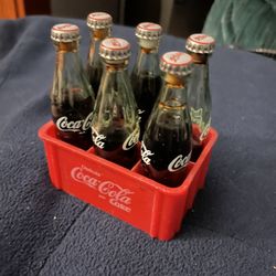 Vintage Glass Soda Bottles 
