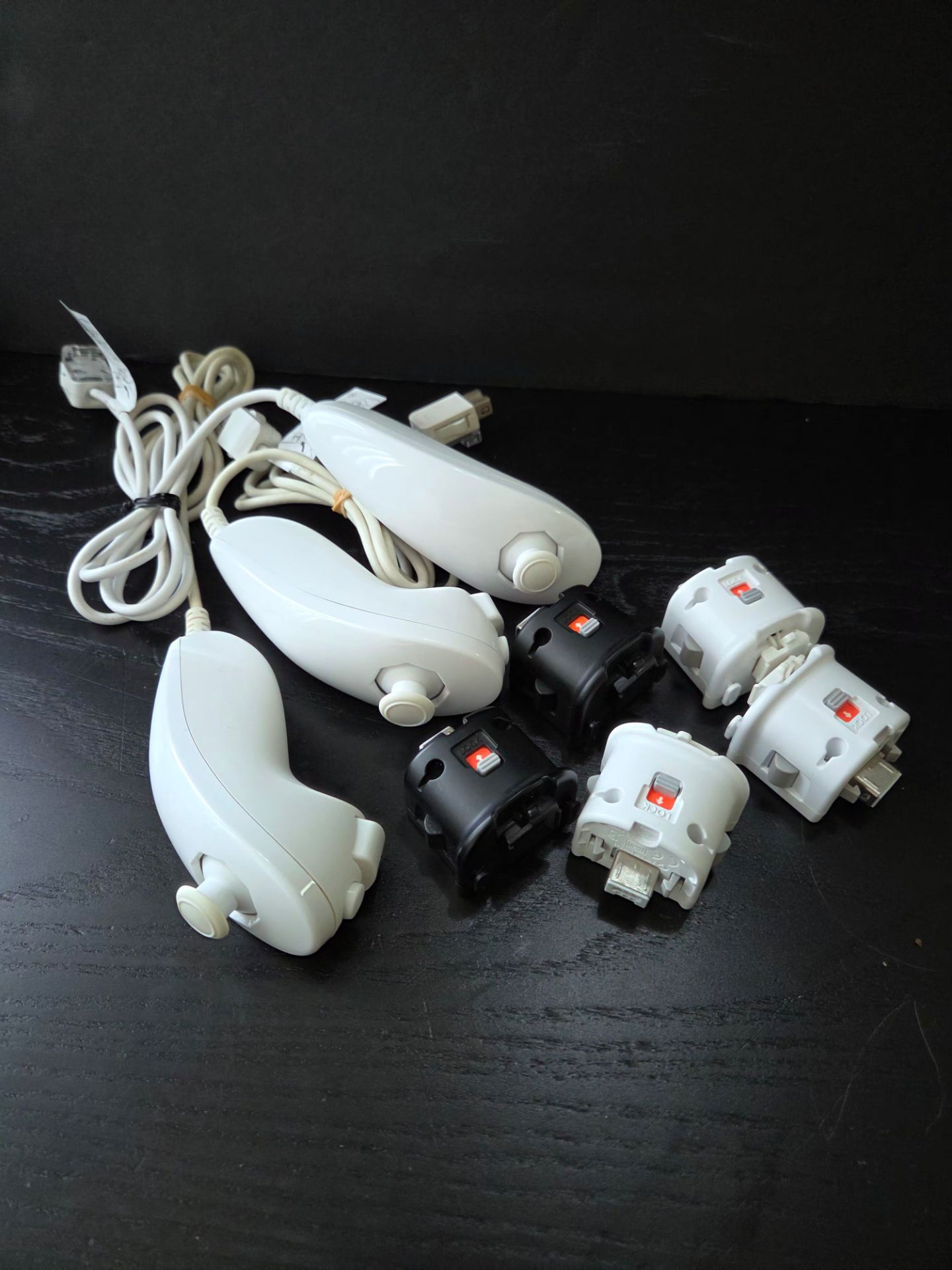 OEM Wii KUNCHUCK AND MOTION PLUS ADAPTER knunchuck $10 EACH adapters $15 EACH