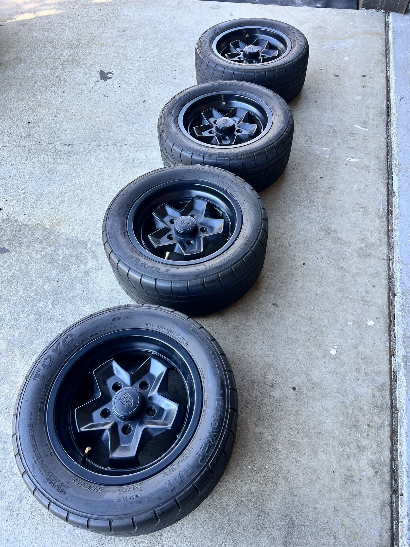 Porsche 15x7 “Cookie Cutter” Set Of Wheels (4)