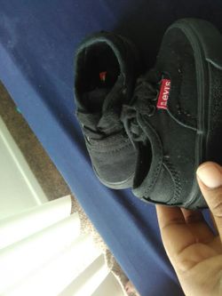 Black Levis shoes size 4