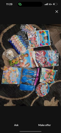 Cocomelon birthday set